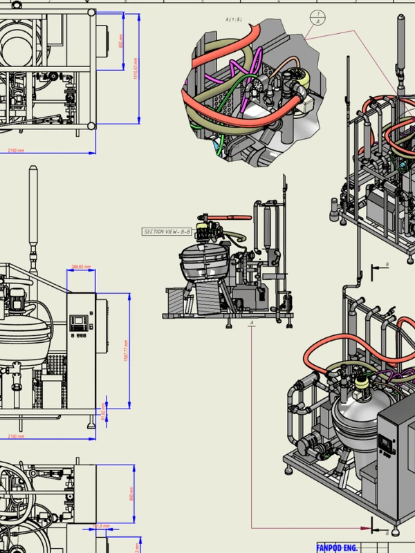 stephan cheese cooker 3d drawing